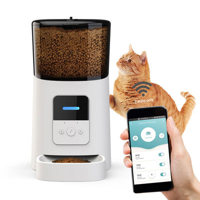 주문 플래스틱 스마트 애완 동물 먹이기 600ml 자동 고양이 먹이기 와이파이 110V-240V 온라인 제조