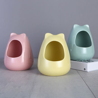 주문 햄스터 베드 하우스 여름에 냉각을 위한 지속 가능한 세라믹 토토로 온라인 제조