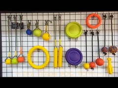 애완동물 장난감 공 다채 맞춤형 에바 로프 개 씹기 훈련 단단한 탄력