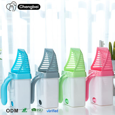 녹색 지속 가능한 고양이 쓰레기 상자 껍데기 ABS 쉬운 고양이 쓰레기 껍데기