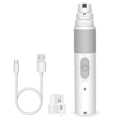 조용한 자동 고양이 손톱 클리퍼 USB 충전 작은 동물을위한 발톱 트리머