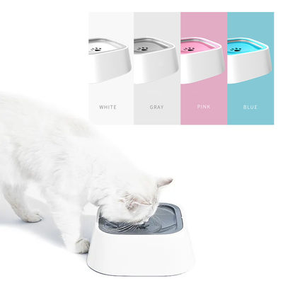 털 그릇 떠 있는 물 개 고양이 그릇 플라스틱 스플래시 단독 젖은 입 다른 애완 동물