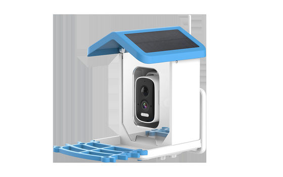 카메라와 함께 태양 전력 스마트 조류 먹이기